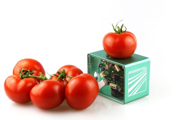 Ein kleiner Food-Scanner soll in Zukunft dabei helfen, unnötige Lebensmittelverluste zu vermeiden. Ein kleiner Food-Scanner soll in Zukunft dabei helfen, unnötige Lebensmittelverluste zu vermeiden.