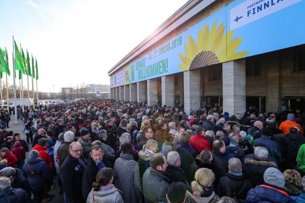 Die Internationale Grüne Woche verzeichnete in diesem Jahr 400.000 Besucher. Die Internationale Grüne Woche verzeichnete in diesem Jahr 400.000 Besucher.