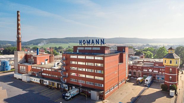 Das Homann-Werk in Dissen. Das Homann-Werk in Dissen.