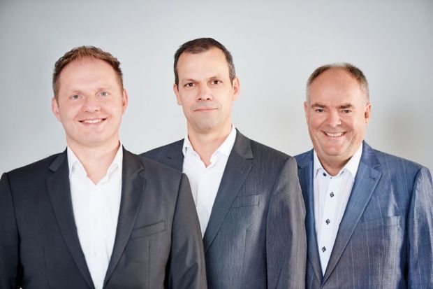 Das Lagafors-Team von links: Christian Fröhlich, Magnus Elmblad aus der Zentrale in Schweden und Niderlassungsleiter Gerhard Barthold. Das Lagafors-Team von links: Christian Fröhlich, Magnus Elmblad aus der Zentrale in Schweden und Niderlassungsleiter Gerhard Barthold.