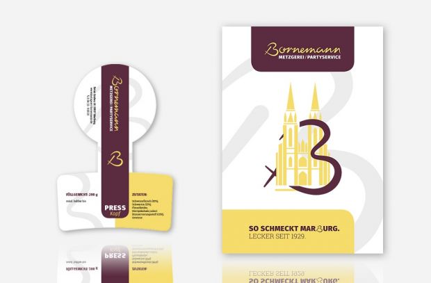 Bis ins kleinste Detail: Der neue Markenauftritt der Metzgerei Bornemann reicht von der Verpackung bis zur Visitenkarte. Bis ins kleinste Detail: Der neue Markenauftritt der Metzgerei Bornemann reicht von der Verpackung bis zur Visitenkarte.