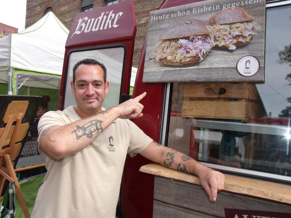 Thorsten Pannek interpretiert Altberliner Gerichte als moderne Sandwich-Varianten. Thorsten Pannek interpretiert Altberliner Gerichte als moderne Sandwich-Varianten.