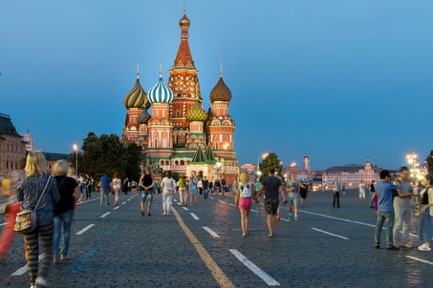 Der „Rote Platz“ in Moskau. Der „Rote Platz“ in Moskau.