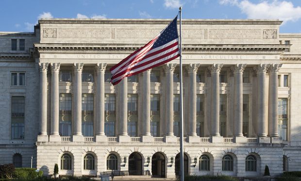 Jamie L. Whitten Federal Building - der Sitz des US-amerikanischen Landwirtschaftsministeriums in Washington, D.C. Jamie L. Whitten Federal Building - der Sitz des US-amerikanischen Landwirtschaftsministeriums in Washington, D.C.