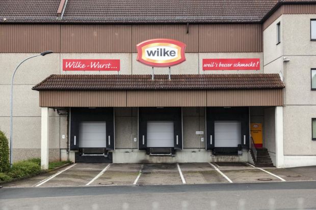 Die Überwachungsbehörden schlossen die Produktionsstätte des Fleischverarbeiters Wilke Anfang Oktober 2019. Die Überwachungsbehörden schlossen die Produktionsstätte des Fleischverarbeiters Wilke Anfang Oktober 2019.