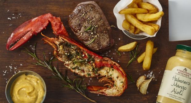 Surf&Turf: Aktuelle Newsletterwerbung für Fisch- und Fleischlieferungen der Deutschen See. Surf&Turf: Aktuelle Newsletterwerbung für Fisch- und Fleischlieferungen der Deutschen See.