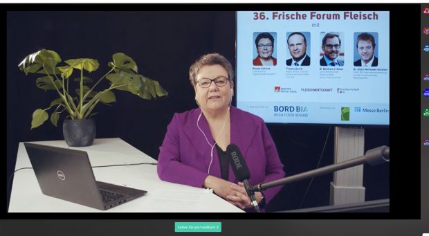 Neues Format, bewährte Leitung: Chefredakteruin Renate Kühlcke von der "Fleischwirtschaft" führte durch die Gesprächsrunde. Neues Format, bewährte Leitung: Chefredakteruin Renate Kühlcke von der "Fleischwirtschaft" führte durch die Gesprächsrunde.