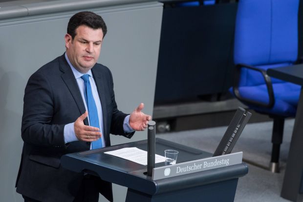 Bundesarbeitsminister Hubertus Heil will an die Werkverträge. Bundesarbeitsminister Hubertus Heil will an die Werkverträge.