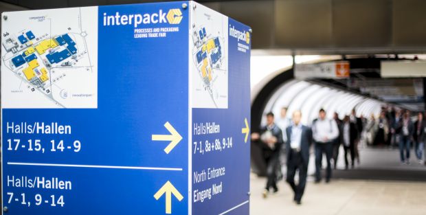 Erst wieder im Jahr 2023: die Fachmesse Interpack in Düsseldorf. Erst wieder im Jahr 2023: die Fachmesse Interpack in Düsseldorf.