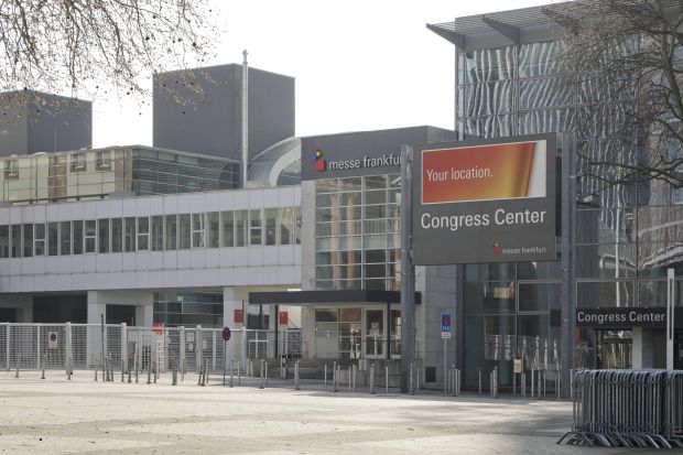 Die Messe Frankfurt ist derzeit verwaist. Aufgrund der Corona-Maßnahmen wurden zahlreiche Veranstaltungen abgesagt. Die Messe Frankfurt ist derzeit verwaist. Aufgrund der Corona-Maßnahmen wurden zahlreiche Veranstaltungen abgesagt.