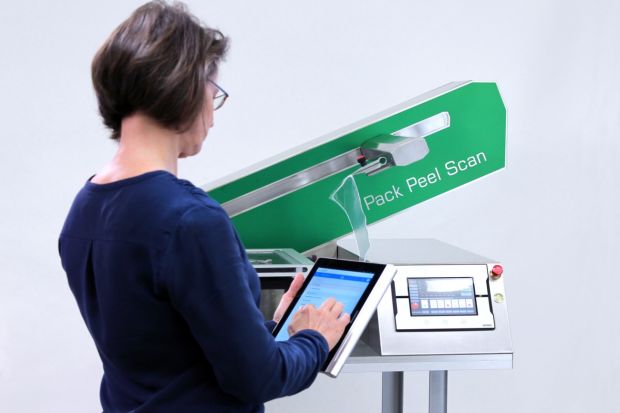Dieses Messgerät ermöglicht die normgerechte Messung der Öffnungskräfte thermogeformter, peelbarer Verpackungen und trägt dazu bei, undichte Packungen rasch zu identifizieren. Dieses Messgerät ermöglicht die normgerechte Messung der Öffnungskräfte thermogeformter, peelbarer Verpackungen und trägt dazu bei, undichte Packungen rasch zu identifizieren.