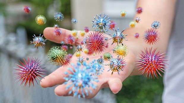 Die anti-mikrobielle wirksame Beschichtung für Kartonverpackungen zerstört auch behüllte Viren der Coronafamilie, verspricht Van Genechten. Die anti-mikrobielle wirksame Beschichtung für Kartonverpackungen zerstört auch behüllte Viren der Coronafamilie, verspricht Van Genechten.